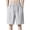 Gray, variant on QSAWXQZ Men's Lightweight Shorts with Pockets Elastic Waist Drawstring Solid Soft Breathable Beach Bottoms Black 2XL