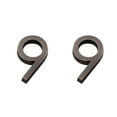 thumbnail image 2 of bedienty Office Plastic 3D Door Signs Indoor Address Plaques Plate Meeting Room Number 9 2Set, 2 of 6