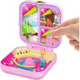 thumbnail image 3 of Polly Pocket Hidden Hideouts Polly Candy Adventure Compact, Micro Doll And Accessories, 3 of 4