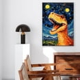 thumbnail image 4 of Cirnecodell Dog Art Print Poster, Wall art Painting Decor, Starry Night Van Gogh Art Home Decor Artwork For Bedroom Living Room Bathroom Decor, 4 of 5