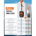 thumbnail image 6 of Mpow 15,000J RV Surge Protector 30 Amp with LED Display, 30 Amp RV Surge Protector with Voltage Monitoring, Clear Error Codes, Comprehensive Detection, IP68 Waterproof Cover, 6 of 7