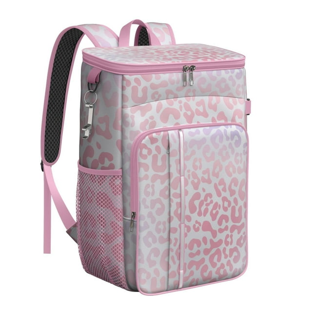 Romantic Spots Pattern Insulated Backpack Cooler - 20L Soft Cooler Bag for Travel, Work & Outdoor Activities, Lightweight Design
