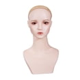 thumbnail image 2 of Cabeza de Maniquí para Exhibición de Joyas, Accesorio para Exhibición de Postizos, Busto de Maniquí Realista para Gafas., 2 of 9