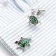 thumbnail image 3 of IDEANATEGRATE Elegant Woman Cufflink with Copper Material for Decorative Style, 3 of 7