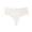 Beige, variant on Womens Solid Lace Triangle Bikini Underwear Soft Lightweight Daily Wear, Size XL