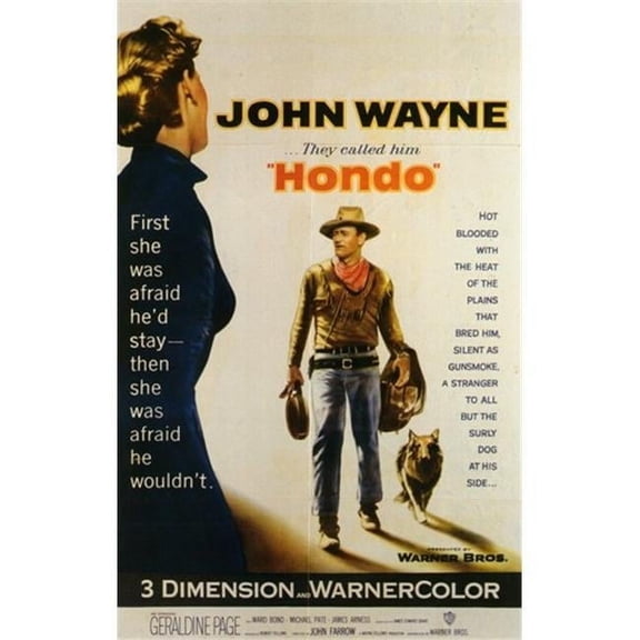 Posterazzi MOV258317 Hondo Movie Poster - 11 x 17 in.