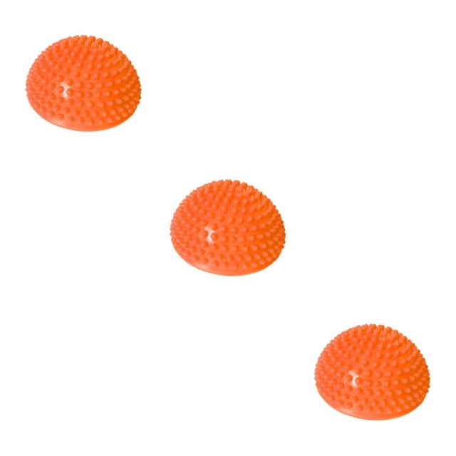 Eigraketly Bolas semicirculares de yoga Amplia aplicación Flexible y segura Vaina de equilibrio flexible y cómoda naranja Type1 NO1