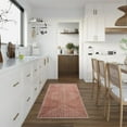 thumbnail image 6 of GLN Rugs Knidos - Contemporary, Machine Washable Area Rug - 2'6"x10' Beige Orange Home Carpet, 6 of 7