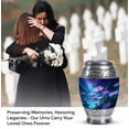 thumbnail image 4 of Disies Keepsake Urn for Adult Human Ashes for Male & Female - Small Urn for Ashes - Funeral Cremation Urns for Adult Men & Women - Mini Daisies Urns for Mom ( Size-3inch 2pc), 4 of 8
