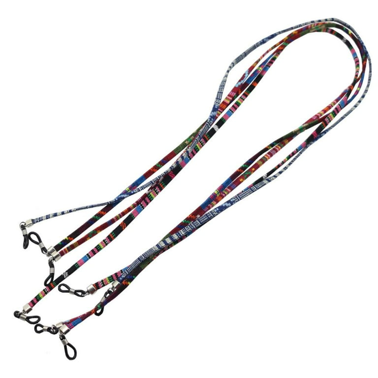 Handmade Glasses Chain, Cotton Yarn Sunglasses Strap, Multicolor