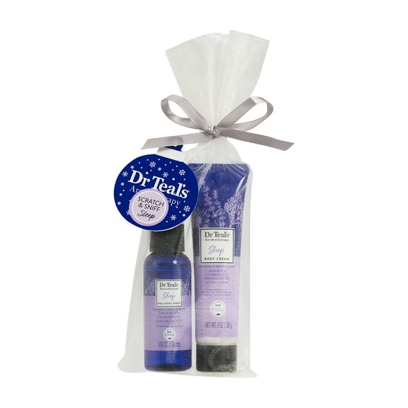 Dr Teal's Aromatherapy Sleep Wellness Spray and Body Cream Duo