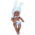 thumbnail image 7 of 7 Inch Realistic Baby Doll Soft Vinyl Reborn Doll with Pacifier Easter Gift for Girls Toddlers Pretend Play Ages 3 Plus, 7 of 7