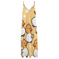 thumbnail image 4 of Fun And Playful Duck Fine Art Sleeveless Dress Summer Dress Woman 2025, 4 of 7