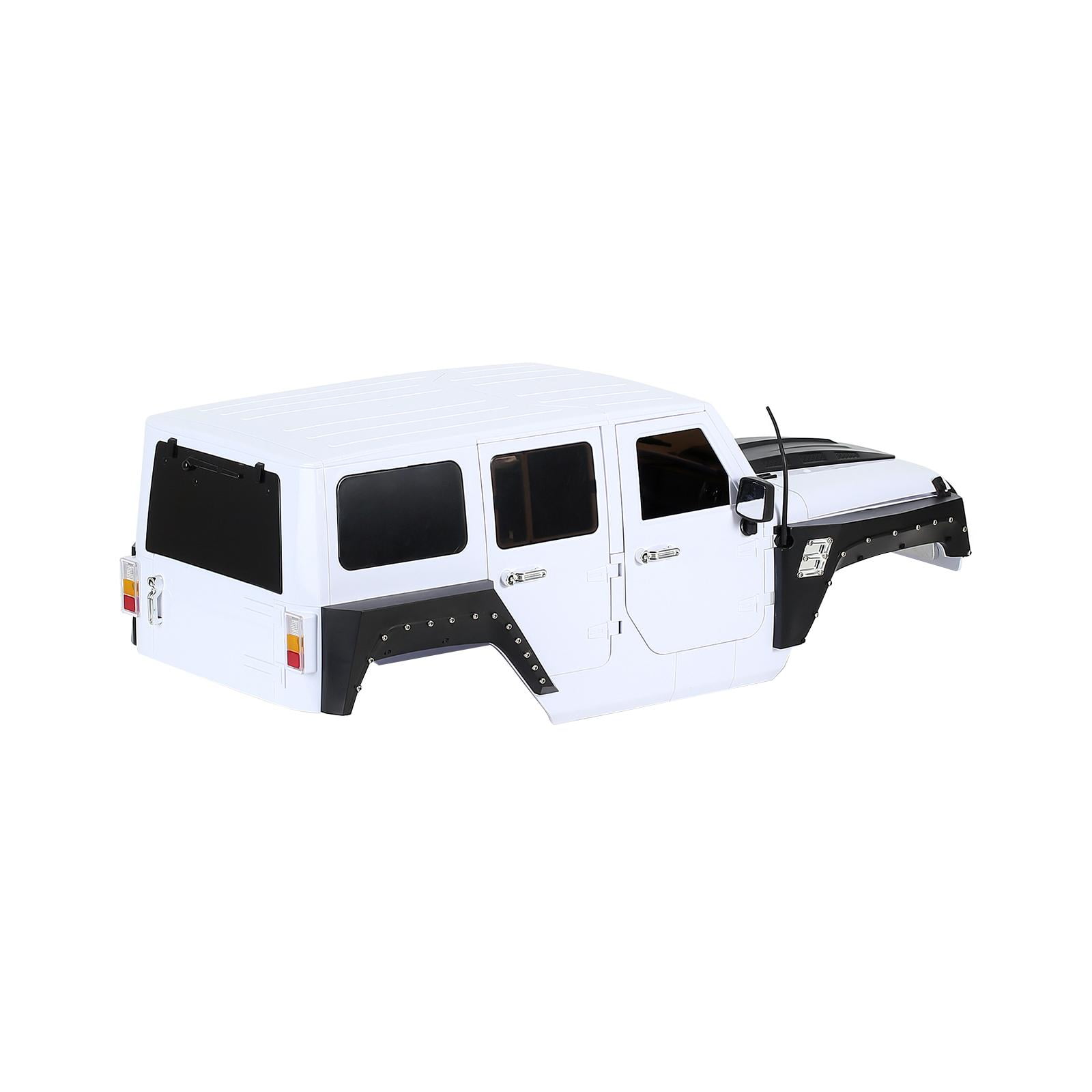 LeeQinersw 313mm Wheelbase Plastic Spare RC Car Body Shell Frame for SCX10 90046 1:10 Scale