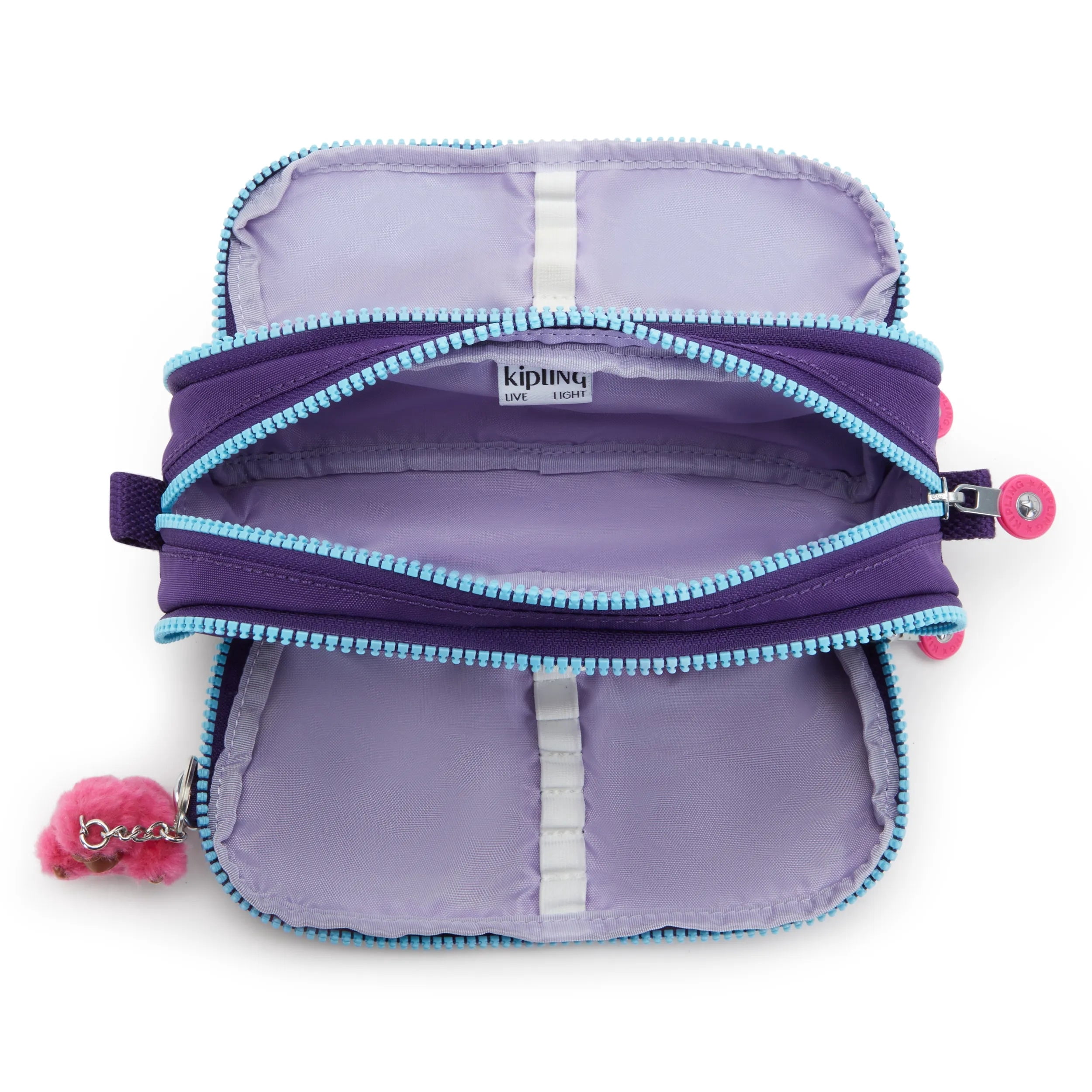 Kipling Women's Gitroy Pencil Case, Organize Accessories, Art Supplies, Makeup, Travel Organizer