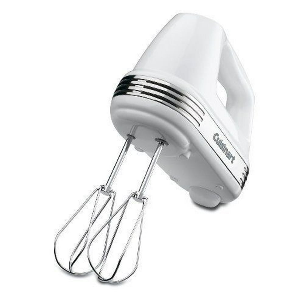 Cuisinart HM-70 7-Speed Hand Mixer, Stainless and White(Certified