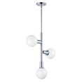 thumbnail image 1 of Maxim 11343PC 17 in. Molecule Three-Light LED Single Pendant Ceiling Light, Polished Chrome, 1 of 1