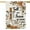 28x40 Pouces, variante sur Drapeau de Jardin d'Automne Ambiance Automnale Double Face pour Extérieur Citrouilles en Toile de Jute Décoration de Cour Saisonnière d'Automne Pelouse Décor Extérieur 12x18 Pouces