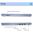 thumbnail image 7 of HP Ultrabook 14 Laptop Business Study & Home, Intel CPU, 4GB RAM & 128GB Storage, Windows 11 Home, Blue, 7 of 7