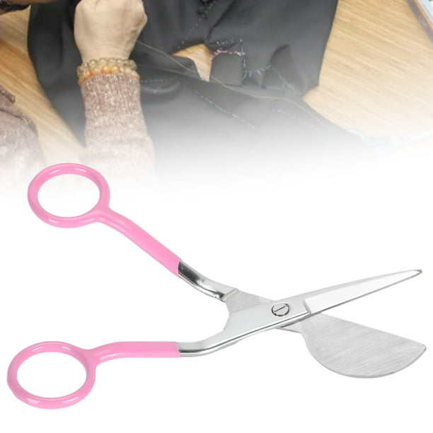 Tijeras De Pico De Pato, De Plástico, Tijeras Para Apliques De Pico De Pato, Hojas De Acero Inoxidable De 6 Pulgadas Para Bordar Para Cortar Ropa