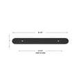 thumbnail image 3 of GlideRite 8-1/2 in. Rounded Backplate 6-5/16 in. 160mm Center-Center, Matte Black, 3 of 3