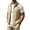 Khaki, variant on Mens Vests Outerwear Lightweight Sleeveless Jackets Stand Collar Full Zip Windbreaker Casual Golf Waistcoat for Spring Travel and Outdoor Activities