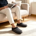thumbnail image 3 of Pantuflas ULTRAIDEAS 25‑27 cm Negro/Gris con espuma viscoelástica, 3 of 7
