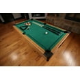 thumbnail image 5 of Mizerak Dynasty Space Saver 6.5' Billiard Table with Leg Levelers, Automatic Ball Return, and Classic Green Nylon Cloth, 5 of 19