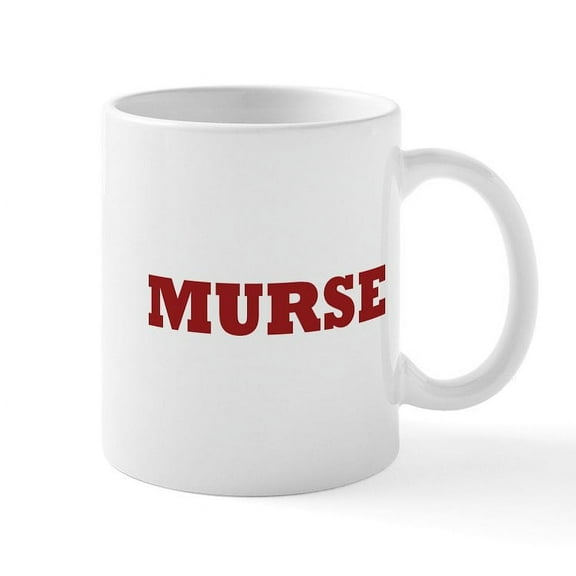 CafePress - Murse Male Nurse Mug - 11 oz Ceramic Mug - Novelty Coffee Tea Cup