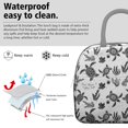 thumbnail image 3 of Lunch Bag Lunch Box for Women Reusable Insulated Lunch Bags,Water-Resistant Turtle Slow Down and Enjoy Life Cooler Lunch Tote Bag, Large Capacity for Work Travel Picnic, 3 of 6