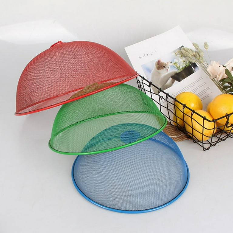 5 Pcs Metal Mesh Food Cover for Outdoors Include 18.5 In Extra Large Mesh Food  Tents