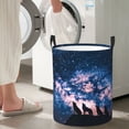 thumbnail image 5 of Wolfs Laundry Hamper Small Storage Basket/Toy Organizer/Dirty Clothes Bucket, 5 of 5