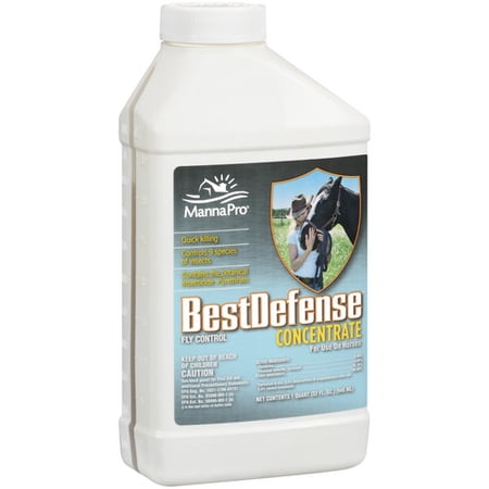 Manna Pro Best Defense Concentrate Fly Control For Horses, 32 oz