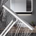 thumbnail image 3 of Multi-Functional Shower Squeegee, Double-Sided Design Mirror Wiper, Glass Window Cleaner Squeegee, Apply to Tiles, Shower Doors, Bathroom, Mirrors, and Car Windows, Glass Doors, 3 of 9