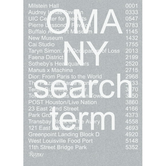 Pre-Owned OMA NY : Search Term (Paperback)