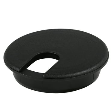 Rok Hardware 5 Pack Round Grommet, 3" (76mm) Diameter, Made of ABS, Black