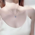thumbnail image 2 of Collar Collibri de plata 925 con circonitas para mujer, 2 of 3