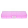 thumbnail image 2 of Caja de almacenamiento de plástico transparente para anillospendientescaja organizadora desmontable (C) Ndcxsfigh Nuevos Originales, 2 of 7