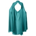 thumbnail image 2 of Chiffon Cape Poncho For Women, Teen Sheer Mesh Party Long Shawl Wrap, Halloween Capelet Bridal Evening Dress Cover Up, 2 of 7