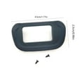 thumbnail image 3 of Rubber Eye Cup Eyepiece Replacement For R10 DSLR Camera Eyepiece Viewfinder Camera Body Repair Part Accessories, 3 of 8