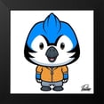 thumbnail image 2 of Prime, Marcus 20x20 Black Modern Framed Museum Art Print Titled - Balthazar Blue Jay, 2 of 5