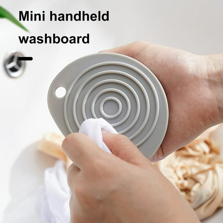 Travel Portable Mini Washboard Non Slip Laundry Accessories Board