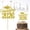 Yellow, variant on 1 Pack 2026 Graduation Party Decoration Non Toxic Material Eco Friendly Material For Business Meeting Decor Modern Colors Minimalist Colors