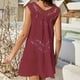 thumbnail image 5 of Traje de baño hueco de malla sexy de verano para mujer Bikini Cover Up Beach Dress Sunscreen Tops Fridja  qr5040, 5 of 5