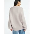 thumbnail image 4 of Scoop Women's Tunic Sweater with Long Sleeves, Midweight, Sizes XS-XXL, 4 of 6