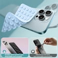thumbnail image 4 of Silicone Double-Sided Suction Cup Phone Case Detachable Mount, Fidget Sticky Grip Hands-Free Accessories for Selfies & Videos, Trending TikTok items iphone Android(3.74"x2.2", White), 4 of 4