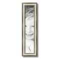 thumbnail image 2 of ArtToFrames 4x19" Antique Silver Panel Picture Frame, Silver Wood Poster Frame, with Regular Glass and Foam Backing 3/16 inch (FBPL-4760), 2 of 7