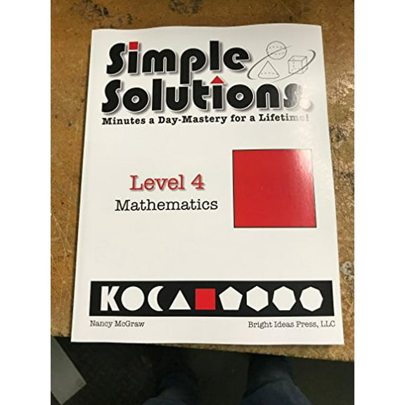 Pre-Owned Simple Solutions Level 4 Mathematics Paperback