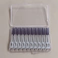 thumbnail image 3 of Cepillo interdental de masaje elástico de color azul y verde mezclado en caja de 40 cepillos interdentales cepillo interdental cepillo interdental palillo de hilo dental, 3 of 5