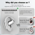 thumbnail image 2 of Bluetooth 5.4 Earphones,Wireless Earbuds Sports Earphones Built-in Microphone with Ear Hook 50 Hours Play Time Earbuds LED Display Charging Case, Waterproof Design, Suitable for Running and Fitness,, 2 of 7